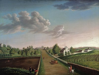 Ezekiel Hersey Derby Farm, ca. 1800 von Michele Felice Corne